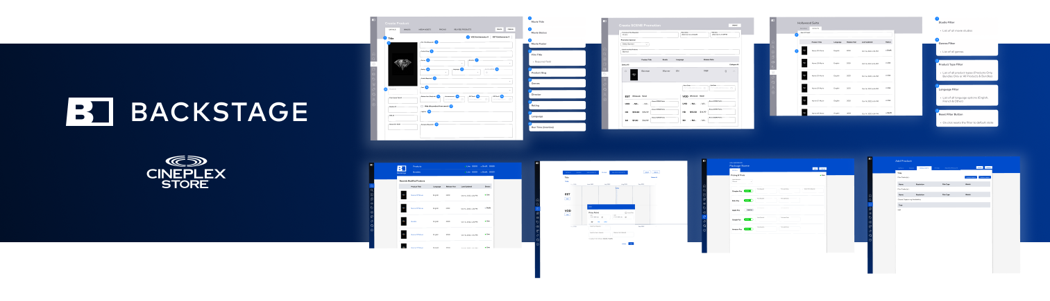 Cineplex Backstage